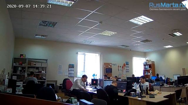 Пример записи Беспроводная умная внутренняя WiFi IP 2MP 1080P камера видеонаблюдения PS-TE20 смотреть онлайн