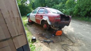 OPEL VEKTRA B опель вектра Б сварка арки