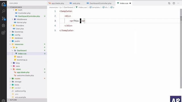 01 Laravel with Inertia JS set up for a new project смотреть онлайн