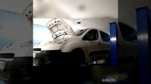 peugeot partner tepee 2008- ...замена масла МКПП... gearbox oil change...