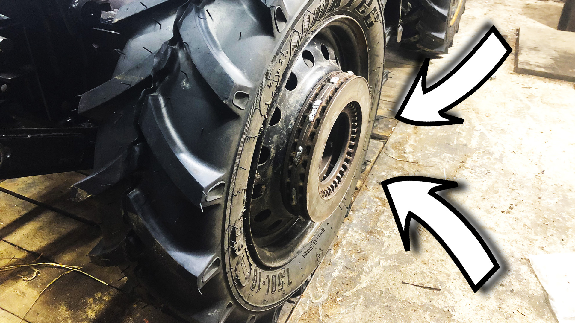 Утяжелители на колеса МИНИ ТРАКТОРА ПЕРЕЛОМКА смотреть онлайн