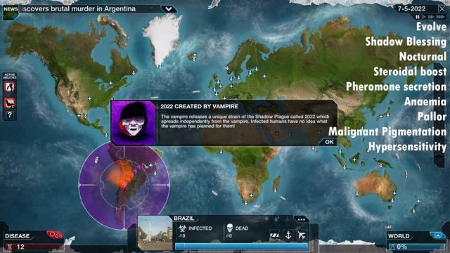 Plague Inc: Evolved- Evil is a point of view Achievement смотреть онлайн