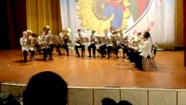 Попурри (Чёрный кот) - духовой оркестр смотреть онлайн