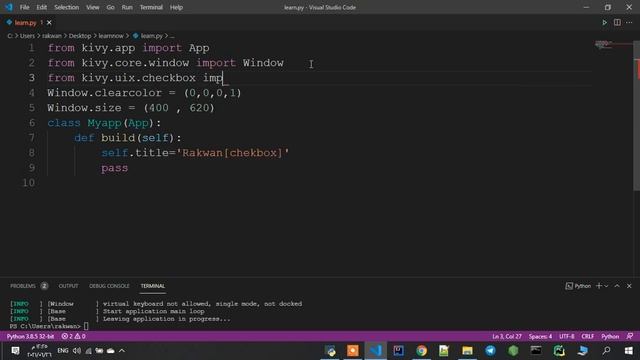 برمجة تطبيقات الهواتف بلغة بايثون كيفي : الدرس 13 : python kivy build mobile apps смотреть онлайн