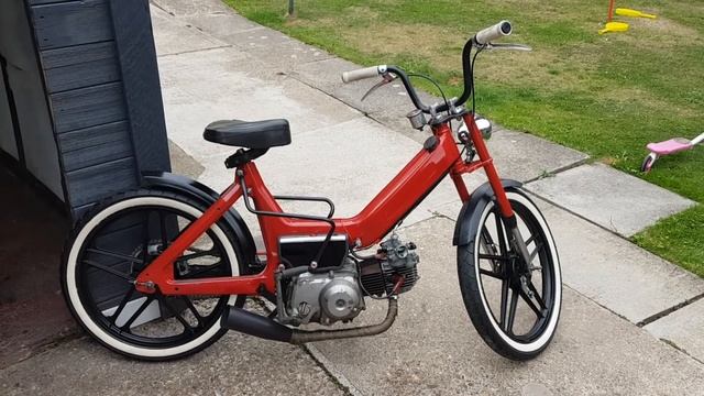 Puch maxi fitted honda c90 engine смотреть онлайн