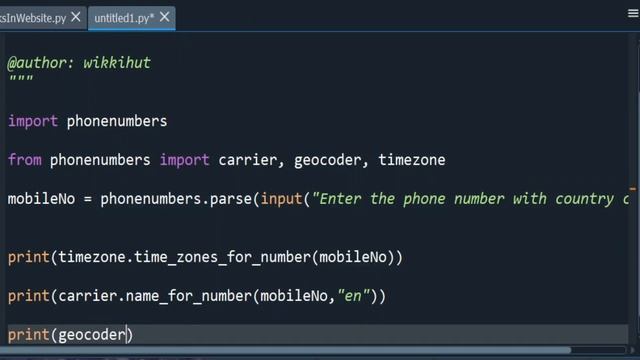 Find Phone Number details Using #python | Phone hack смотреть онлайн