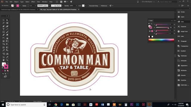 How To Create Custom Shape Die Cut Lines in Adobe Illustrator смотреть онлайн