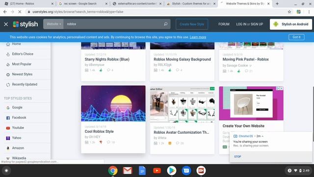 HOW TO CHANGE THE BACKGROUND ON ROBLOX!!!! (only on chrome book??) смотреть онлайн