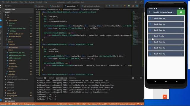 ПРОЕКТ Flutter+Firestore (RU): #5 - Создание плана тренировок смотреть онлайн