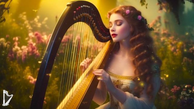 Healing Music - Beautiful Harp Music For Relaxation - Harp Instrument