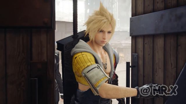 Ponytail Tifa ask Cloud for a date with her fancy Suit смотреть онлайн