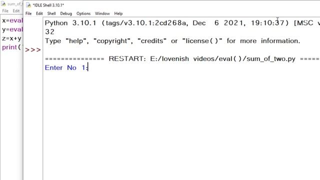 Use of eval() in Python - Python eval function - int() vs eval() in Python - Python Programming смотреть онлайн