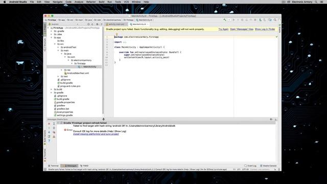 Android Studio - Kotlin Android - 02 смотреть онлайн
