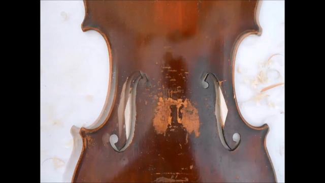 ♪♫ Violin sound-holes eaten by rats - repair バイオリン скрипка смотреть онлайн