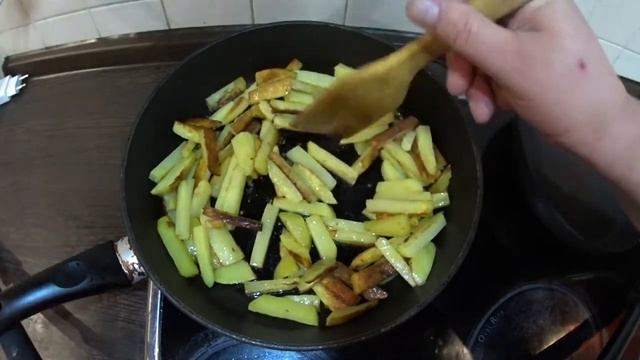 Как пожарить картошку смотреть онлайн