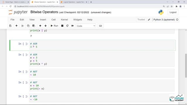 م.شويل الشهري | Python Operators: Bitwise Operators in Python (Lab) | عوامل تشغيل البت في البايثون смотреть онлайн
