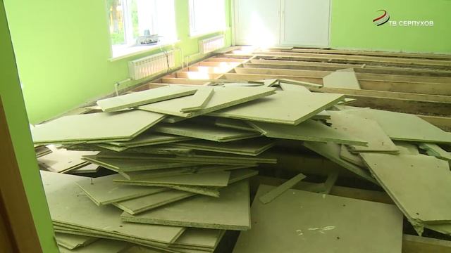 Ремонтные работы начались в детских садах Серпухова смотреть онлайн