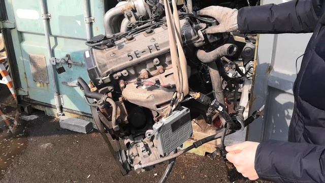 Контрактный Двигатель TOYOTA RAUM EXZ10 #5E-FE смотреть онлайн