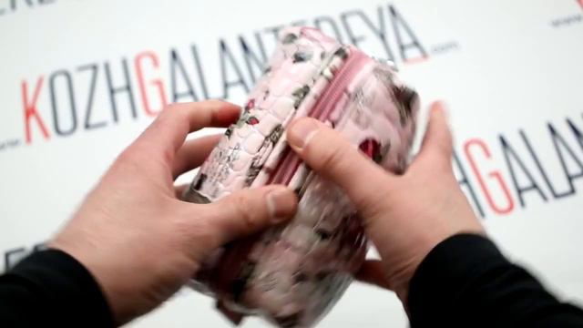 Женская кожаная косметичка Sergio Valentini СВ 3272-5005 смотреть онлайн