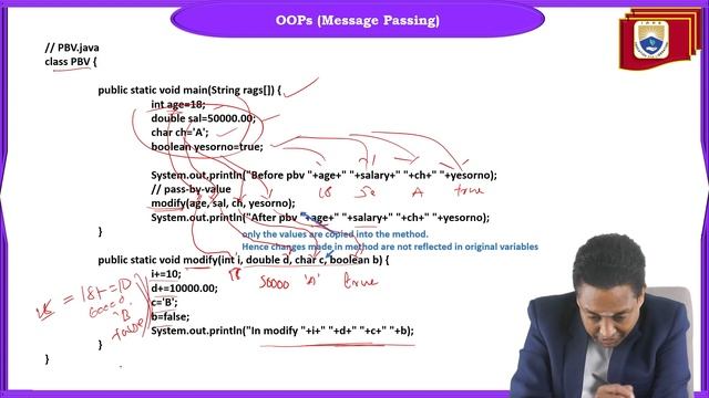 OOPs in Java – Message Passing - Part - V by Mr. INV Suryanarayana смотреть онлайн