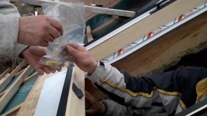 Мансардные окна Рото. Монтаж.