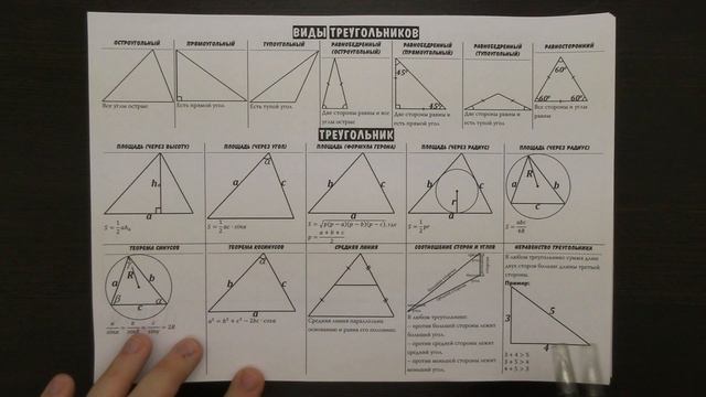 Треугольник со сторонами 1, 2 и 4 существует. | ОГЭ 2017 | ЗАДАНИЕ 13 | ШКОЛА ПИФАГОРА смотреть онлайн