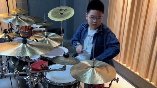 WIND STARS 2023,Hao Jia Rui, I Soloists,DII from 4,Primary school, 9 years,Jazz drum смотреть онлайн
