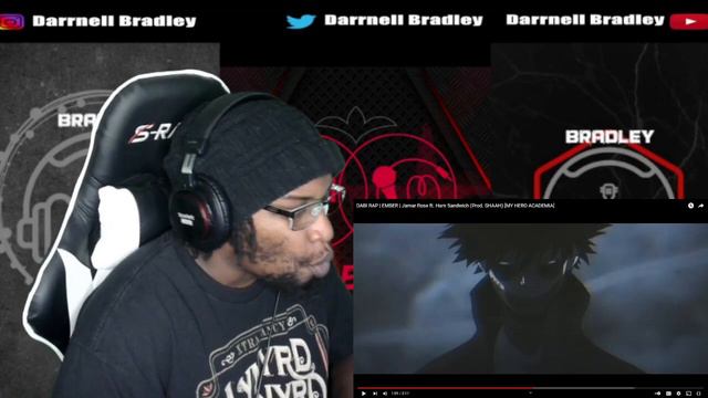 DABI RAP | EMBER | Jamar Rose ft. Ham Sandwich (Prod. SHAAH) [MY HERO ACADEMIA] DB Reaction смотреть онлайн