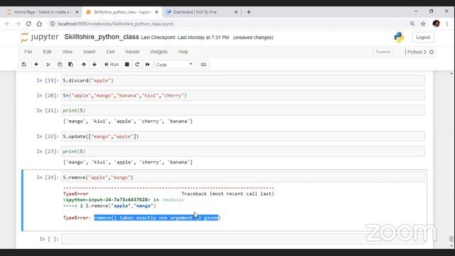 Free Live Online Classes On Python Day 3 смотреть онлайн