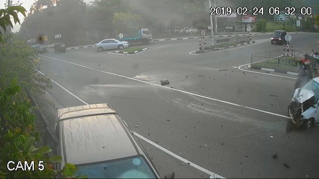 Accident Kegalle (CCTV Record By Gils Techno Solution(Pvt)Ltd.2019.02.24 смотреть онлайн