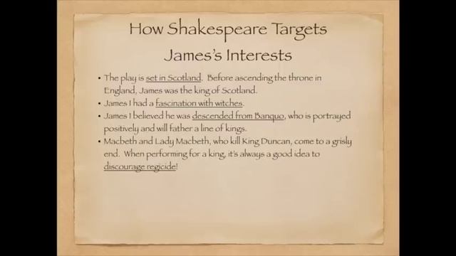 Macbeth Introduction & Historical Context смотреть онлайн