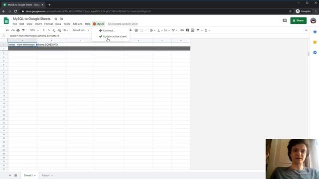 Connect MySQL and Google Sheets смотреть онлайн