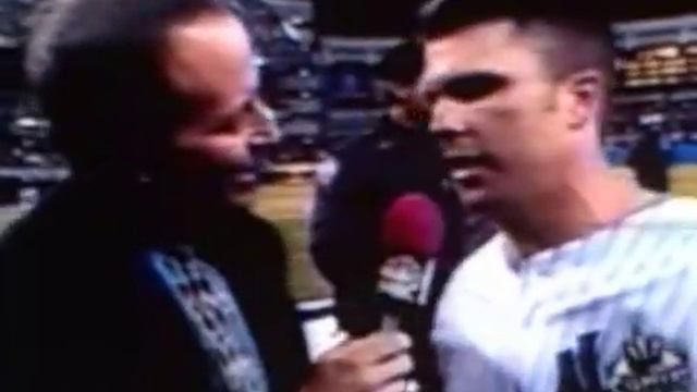Chad Curtis Jim Gray interview 1999 World Series смотреть онлайн
