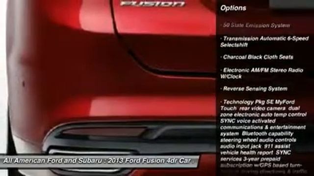 2013 FORD FUSION Old Bridge, NJ 132795 смотреть онлайн