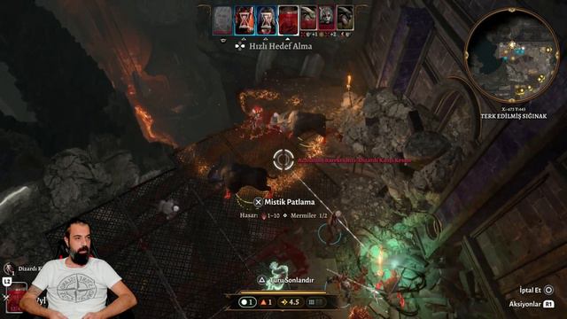 Baldur's Gate 3 Türkçe Tactician Mode PS5 Bölüm 27: Karanlıkaltı Zalim Ocak смотреть онлайн