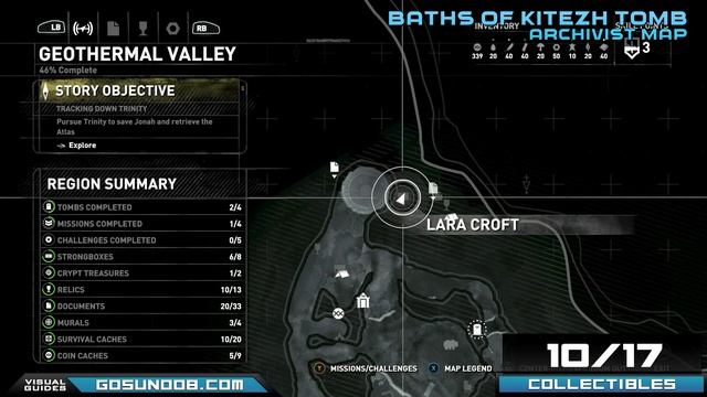 Rise of the Tomb Raider - Geothermal Valley Monoliths, Maps, Explorer Satchels Locations Guide смотреть онлайн