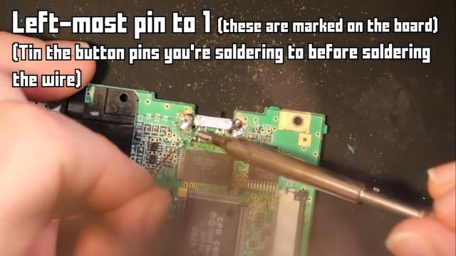 How to replace a Gameboy Color power switch смотреть онлайн