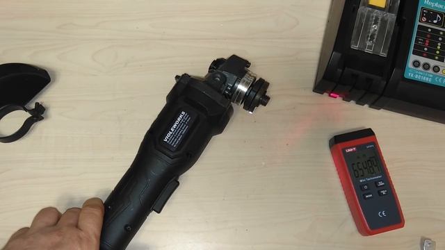 Попытка увеличить мощность аккумуляторной УШМ смотреть онлайн