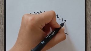 Как нарисовать ёжика легко и просто