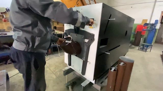 Станок Гофроколено RME-315. Делаем отвод Ф250 мм смотреть онлайн