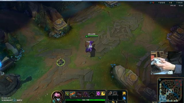 League of Legends with a gamepad смотреть онлайн