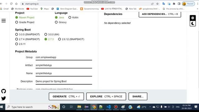 how to create maven project смотреть онлайн