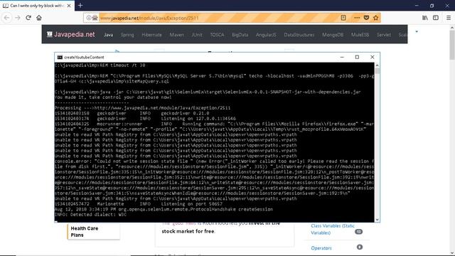 Can I write only try block without any catch and finally block?
| javapedia.net смотреть онлайн