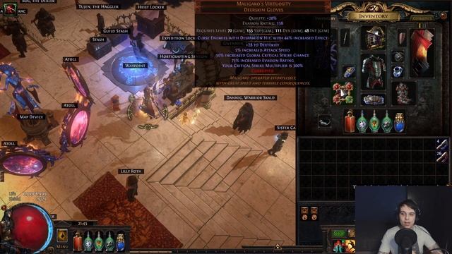 STR STACKING CYCLONE OCCULTIST 3.17 UPDATE - GIGA AOE, GIGA CLEAR смотреть онлайн