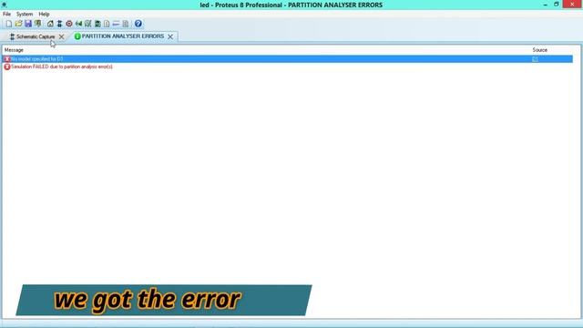 how to solve partition analysis error in Proteus \\ No result found for D1 \\ E Infotainment смотреть онлайн