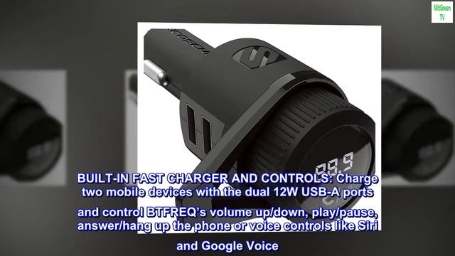 SCOSCHE BTFM5 Bluetooth Hands-Free Car Kit with Digital FM Transmitter and Dual 12W USB Charging смотреть онлайн