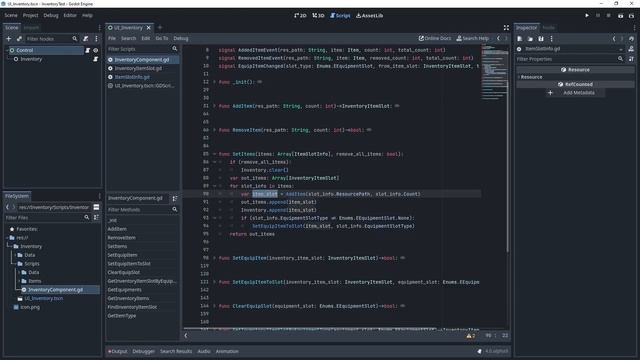 Godot 4: Логика инвентаря смотреть онлайн