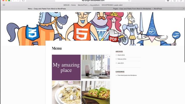 Convert Office Word Documents into Wordpress Pages смотреть онлайн