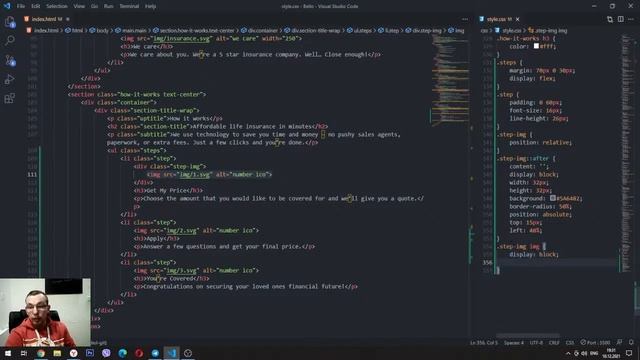 Верстка односторінкового сайту (лендінга) для новачків | Частина 4 | Figma to HTML смотреть онлайн