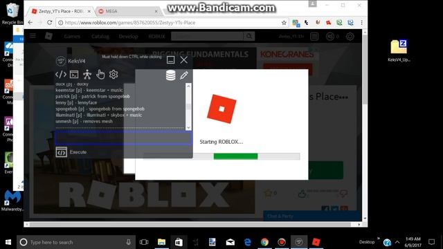 ROBLOX KEKS V4 EXPLOIT SCRIPT EXECUTOR! | 2017 (PATCHED)